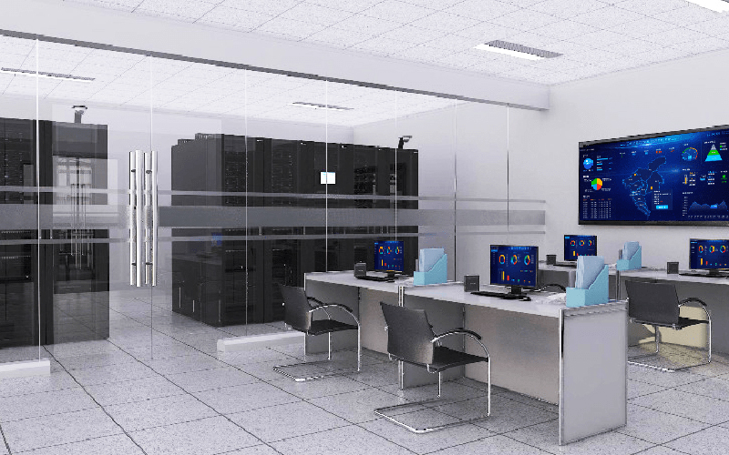 靈臺(tái)鈺圣有機(jī)農(nóng)業(yè)公司安防監(jiān)控、門(mén)禁機(jī)房設(shè)備硬件案例